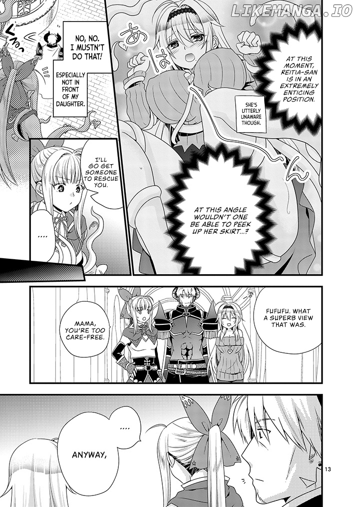 Maou desu. Onna Yuusha no Hahaoya to Saikon Shita no de, Onna Yuusha ga Giri no Musume ni Narimashita. chapter 12 - page 13