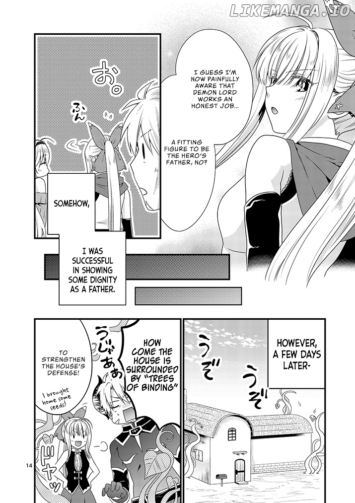 Maou desu. Onna Yuusha no Hahaoya to Saikon Shita no de, Onna Yuusha ga Giri no Musume ni Narimashita. chapter 12 - page 14