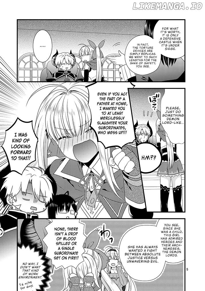 Maou desu. Onna Yuusha no Hahaoya to Saikon Shita no de, Onna Yuusha ga Giri no Musume ni Narimashita. chapter 12 - page 5