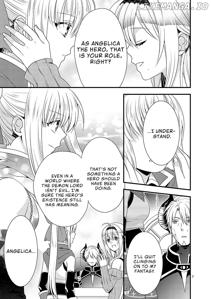 Maou desu. Onna Yuusha no Hahaoya to Saikon Shita no de, Onna Yuusha ga Giri no Musume ni Narimashita. chapter 12 - page 7