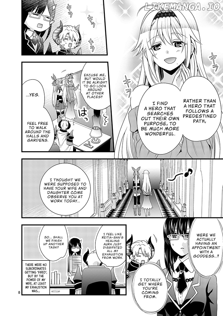 Maou desu. Onna Yuusha no Hahaoya to Saikon Shita no de, Onna Yuusha ga Giri no Musume ni Narimashita. chapter 12 - page 8