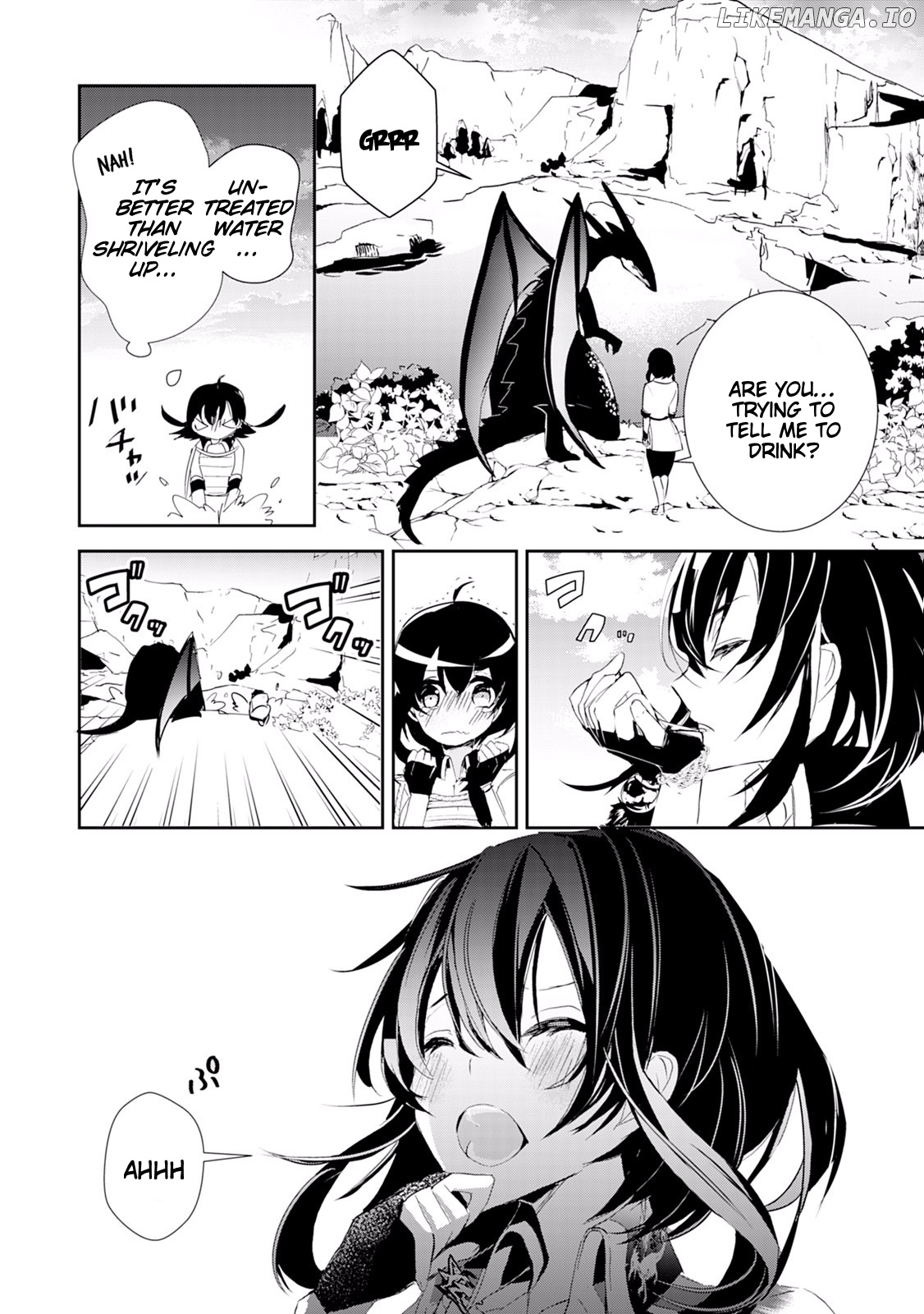 Akachan Ryuu no Osewagakari ni Ninmei saremashita chapter 11 - page 4