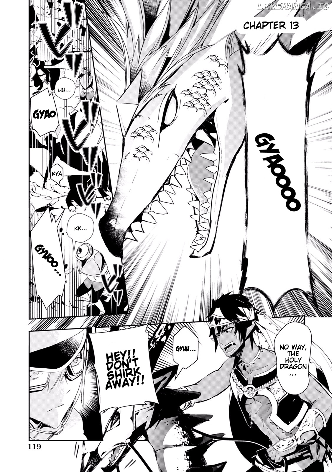 Akachan Ryuu no Osewagakari ni Ninmei saremashita chapter 13 - page 1