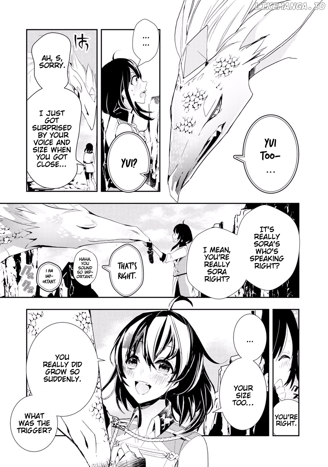 Akachan Ryuu no Osewagakari ni Ninmei saremashita chapter 13 - page 13