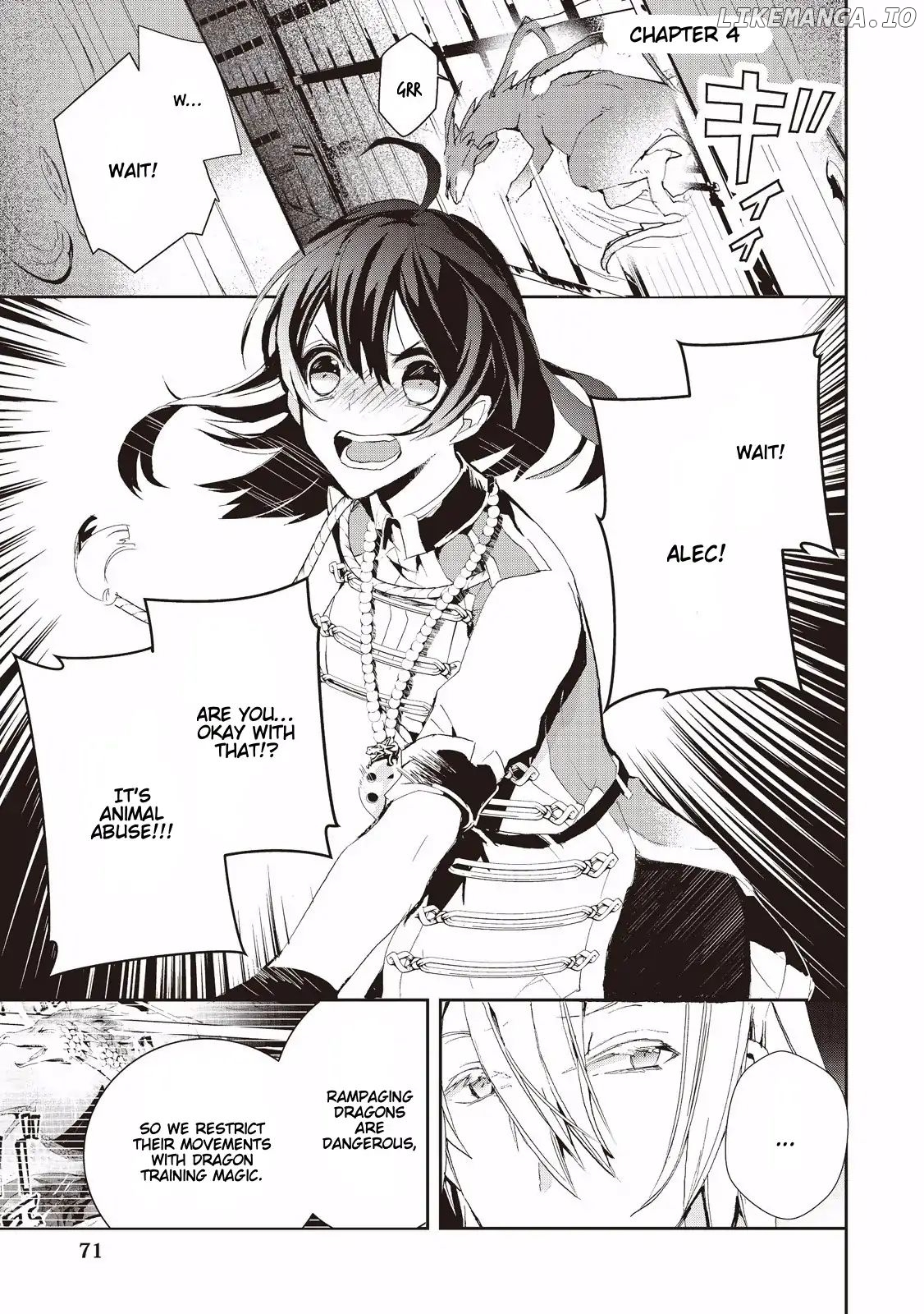 Akachan Ryuu no Osewagakari ni Ninmei saremashita chapter 4 - page 1