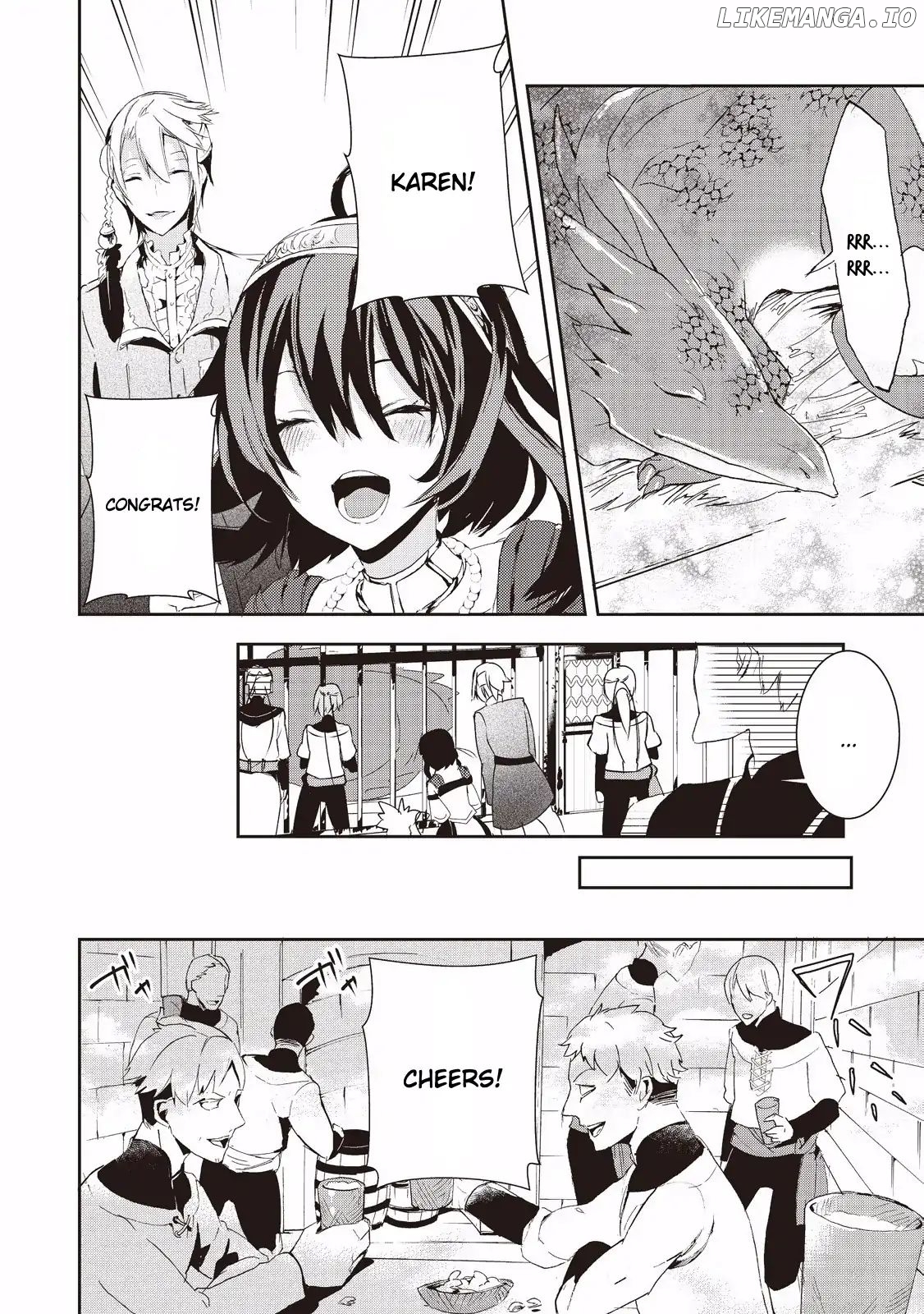 Akachan Ryuu no Osewagakari ni Ninmei saremashita chapter 4 - page 20