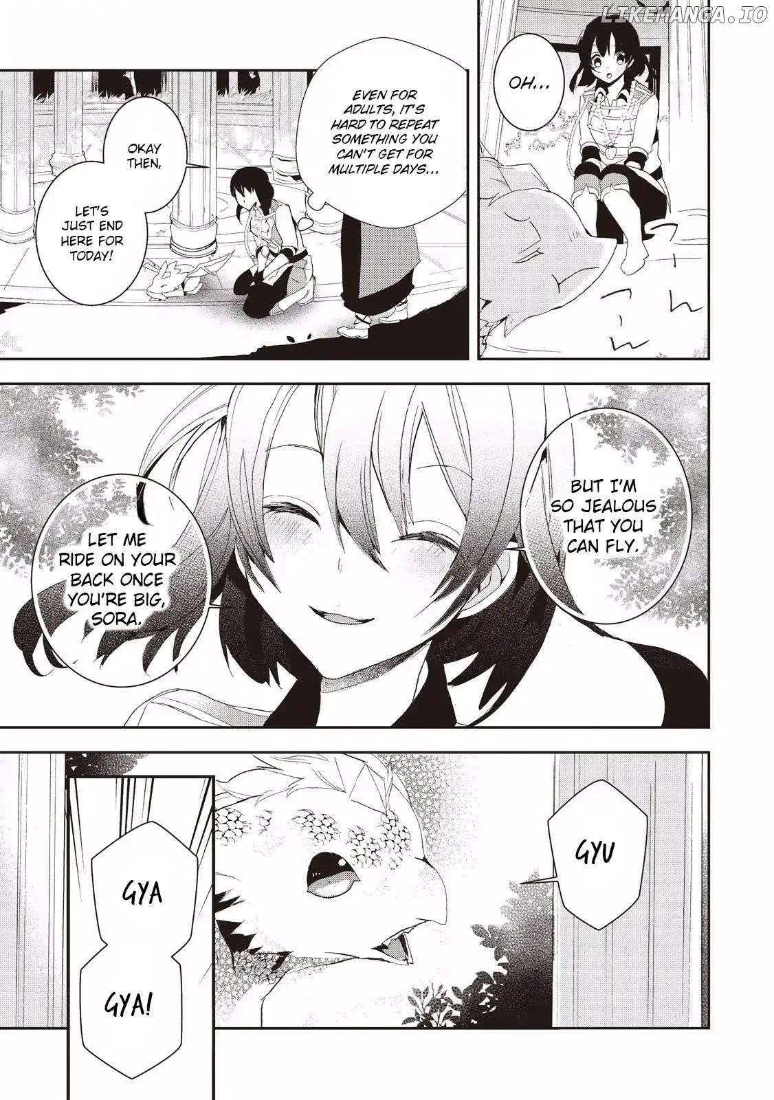 Akachan Ryuu no Osewagakari ni Ninmei saremashita chapter 5 - page 3