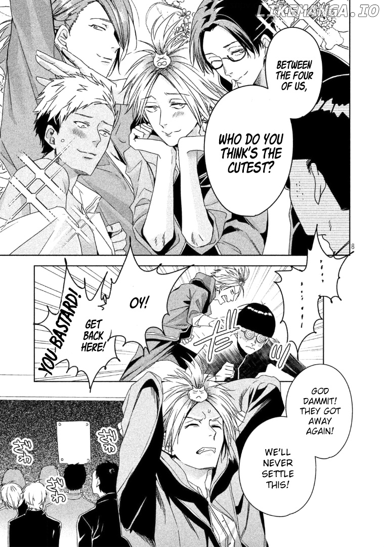 Doushitemo Yaritakute Gakuen chapter 4 - page 9