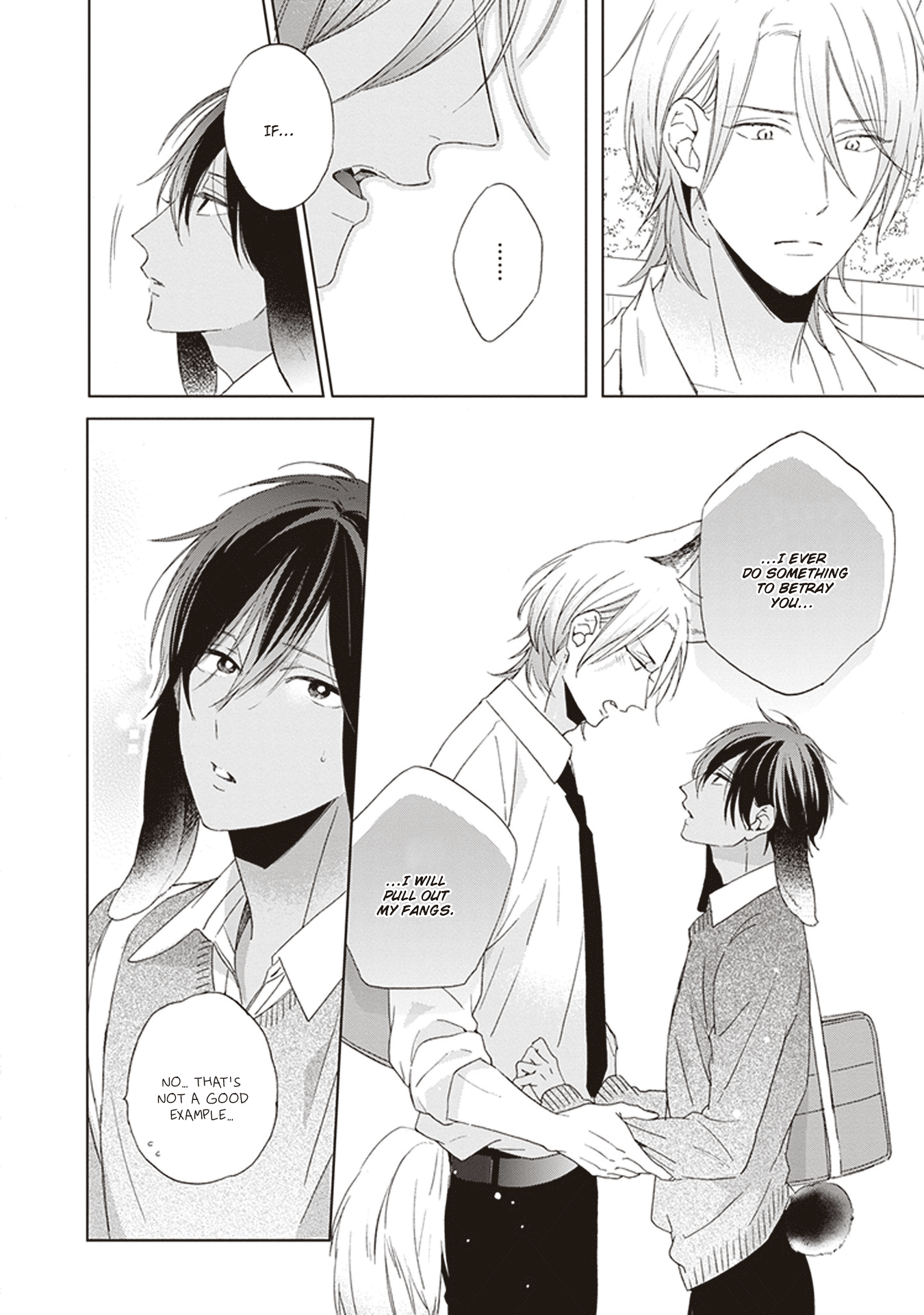 Ookami-Kun wa Kowakunai chapter 3 - page 32