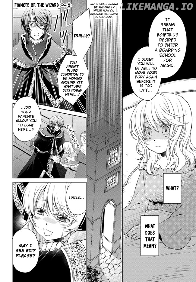 Mahoutsukai No Konyakusha chapter 2.3 - page 2