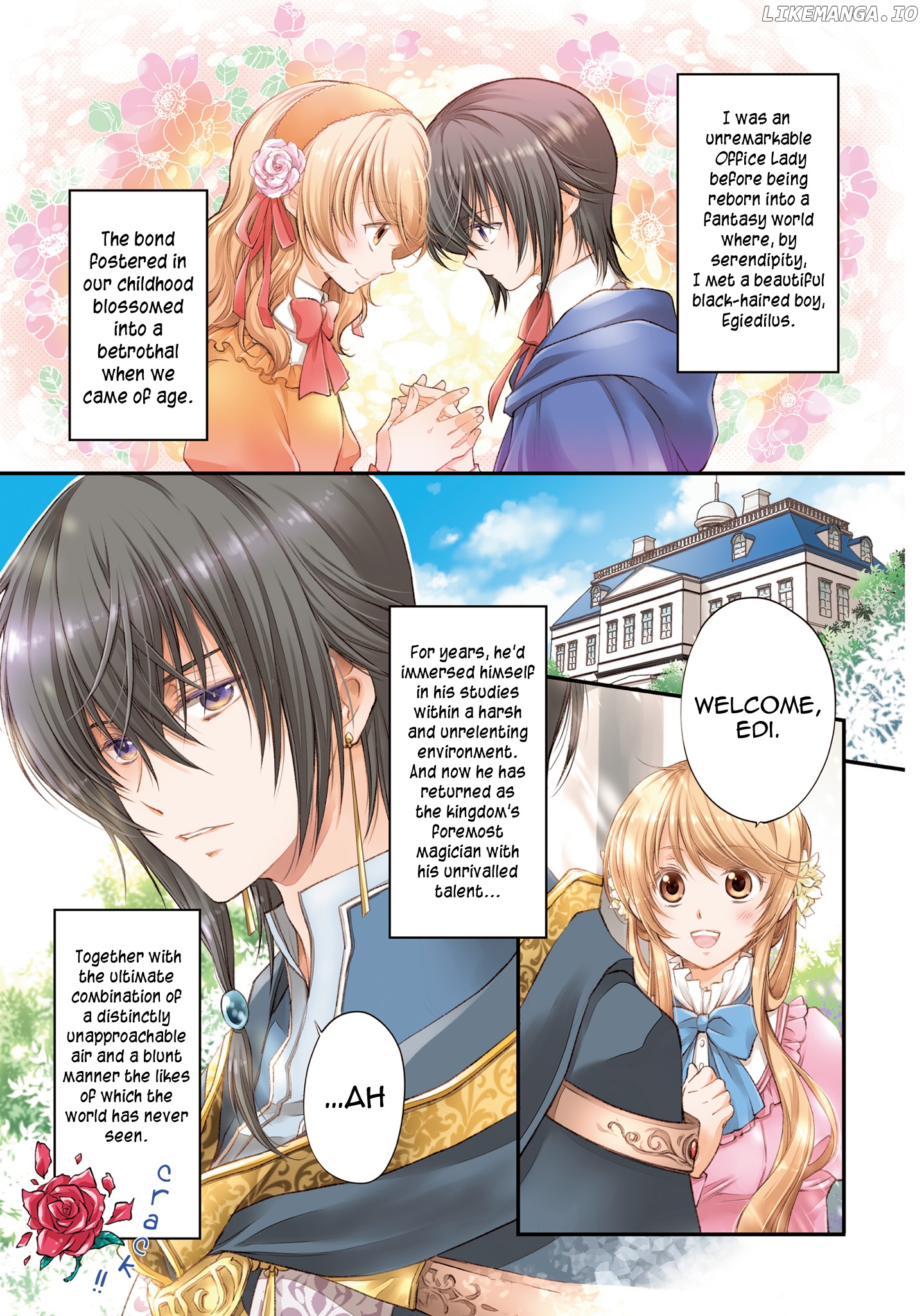 Mahoutsukai No Konyakusha chapter 7 - page 3
