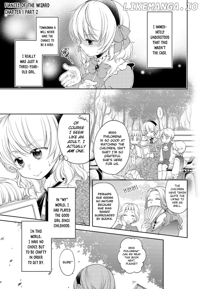 Mahoutsukai No Konyakusha chapter 1.2 - page 2