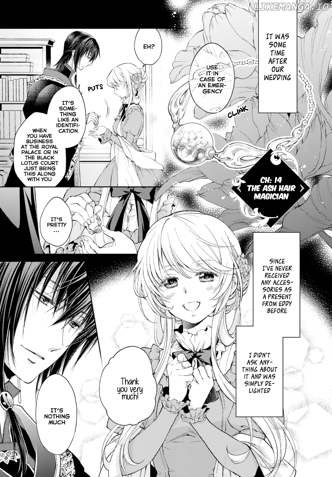 Mahoutsukai No Konyakusha chapter 14.1 - page 2