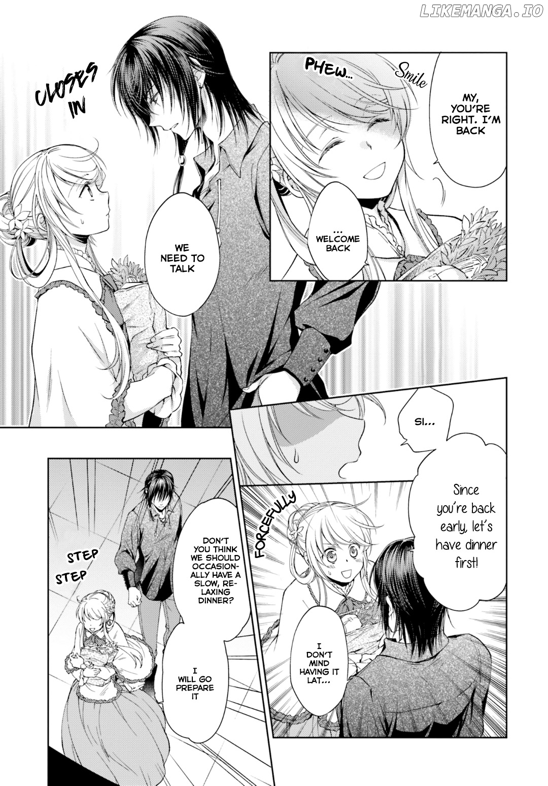 Mahoutsukai No Konyakusha chapter 16.3 - page 2
