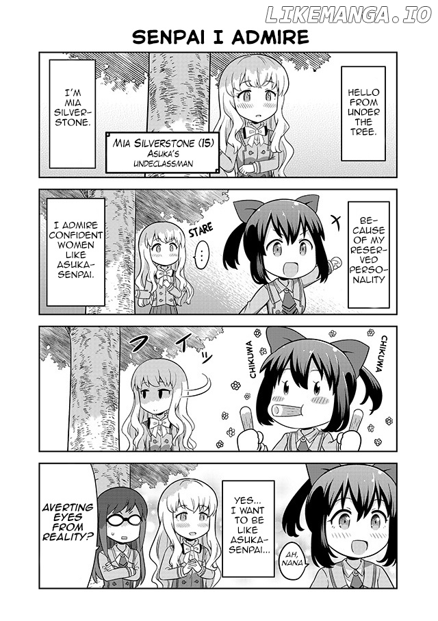 Akanesasu Shoujo 4koma Parallel chapter 1 - page 3