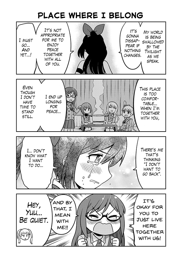 Akanesasu Shoujo 4koma Parallel chapter 9 - page 2