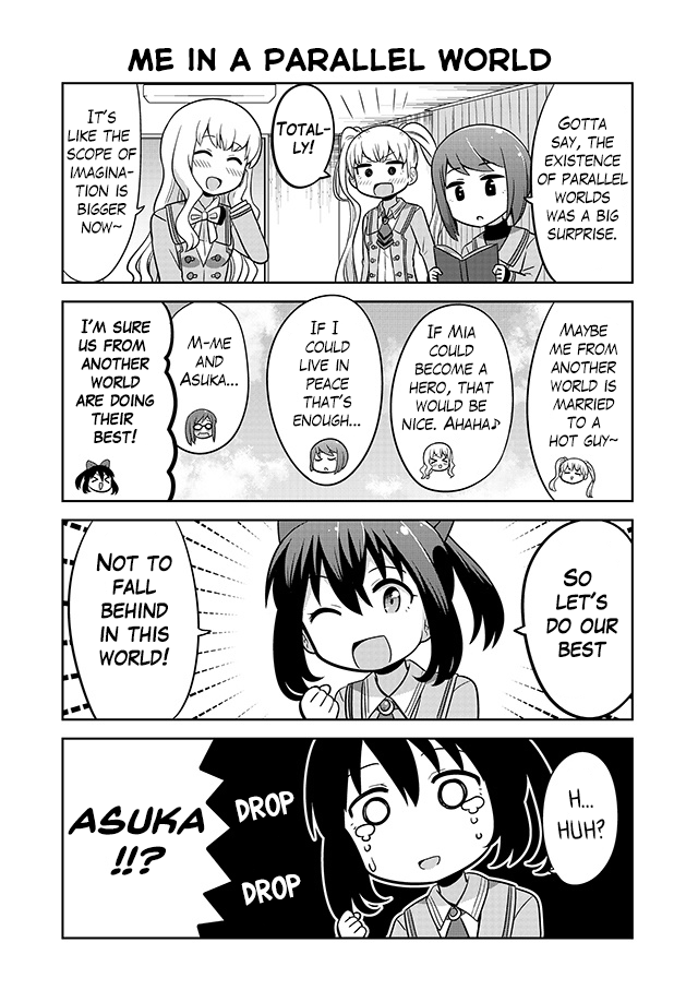 Akanesasu Shoujo 4koma Parallel chapter 9 - page 7