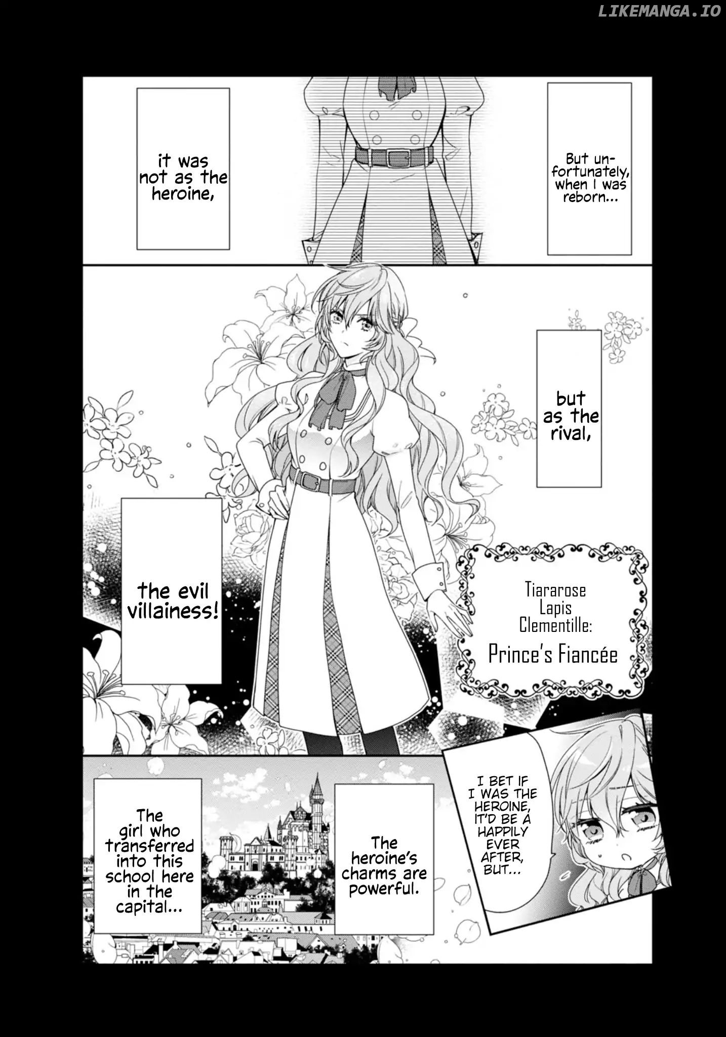 The Villainess Is Adored by the Crown Prince of the Neighboring Kingdom chapter 1 - page 9