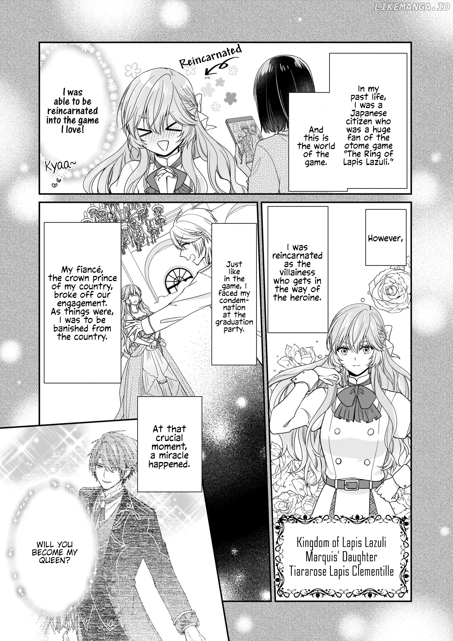 The Villainess Is Adored by the Crown Prince of the Neighboring Kingdom chapter 13 - page 4