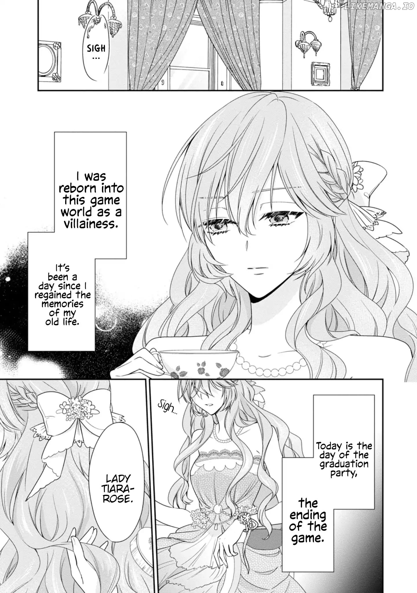 The Villainess Is Adored by the Crown Prince of the Neighboring Kingdom chapter 2 - page 3