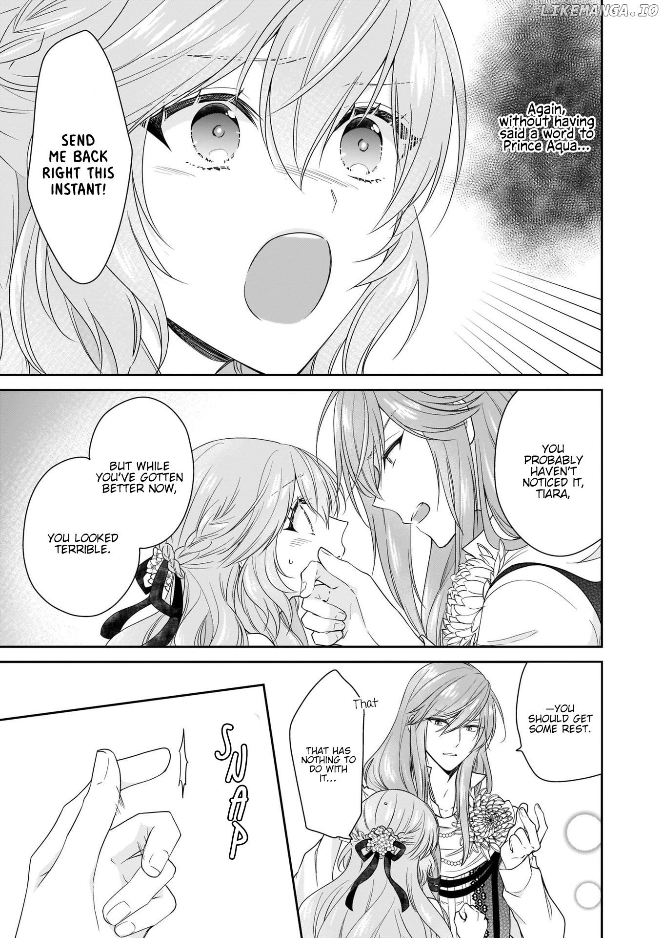 The Villainess Is Adored by the Crown Prince of the Neighboring Kingdom chapter 19 - page 8