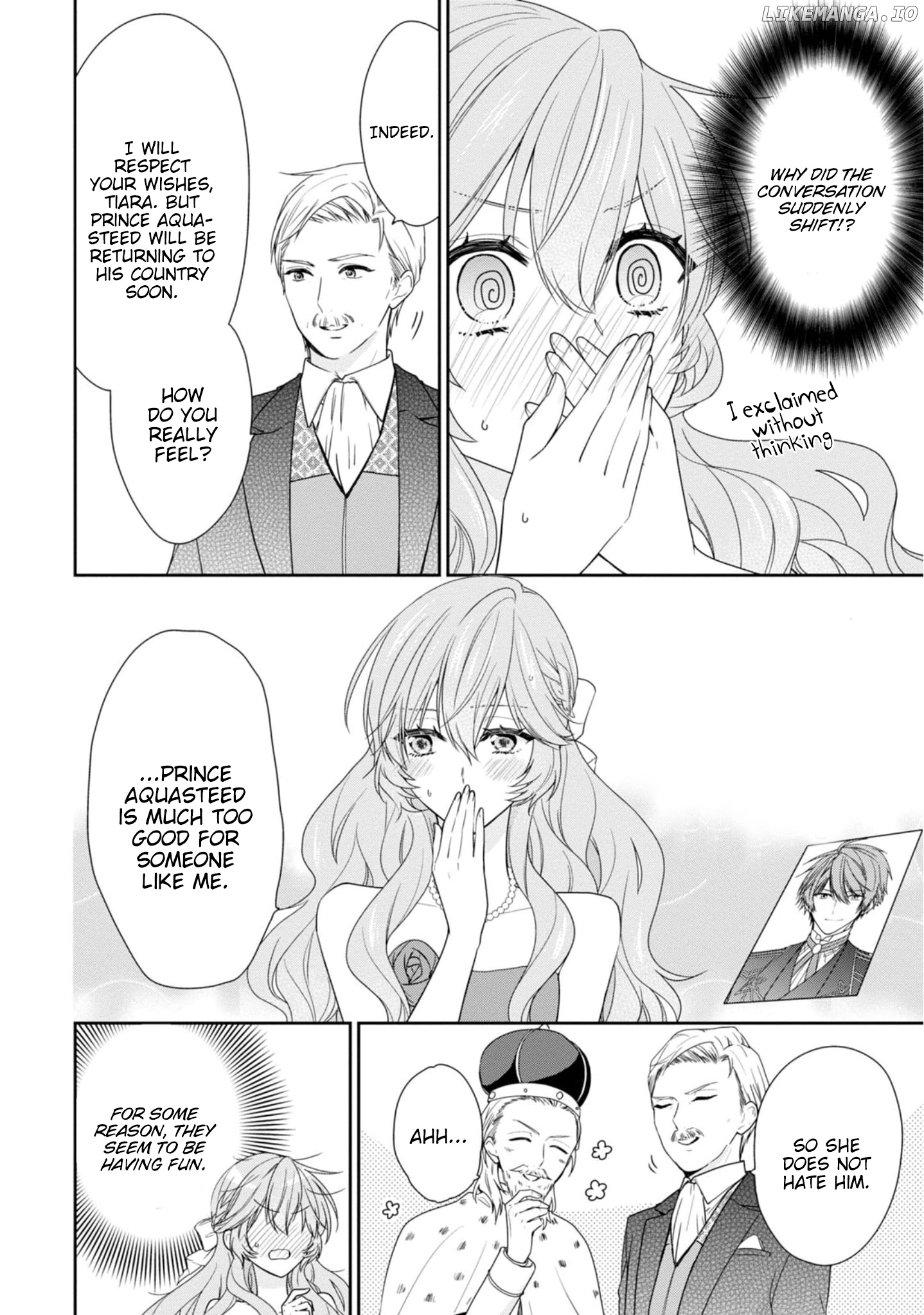 The Villainess Is Adored by the Crown Prince of the Neighboring Kingdom chapter 4 - page 22