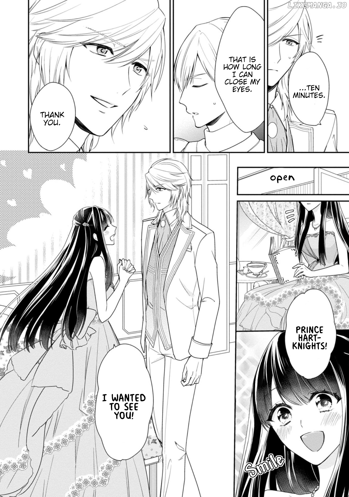 The Villainess Is Adored by the Crown Prince of the Neighboring Kingdom chapter 4 - page 4