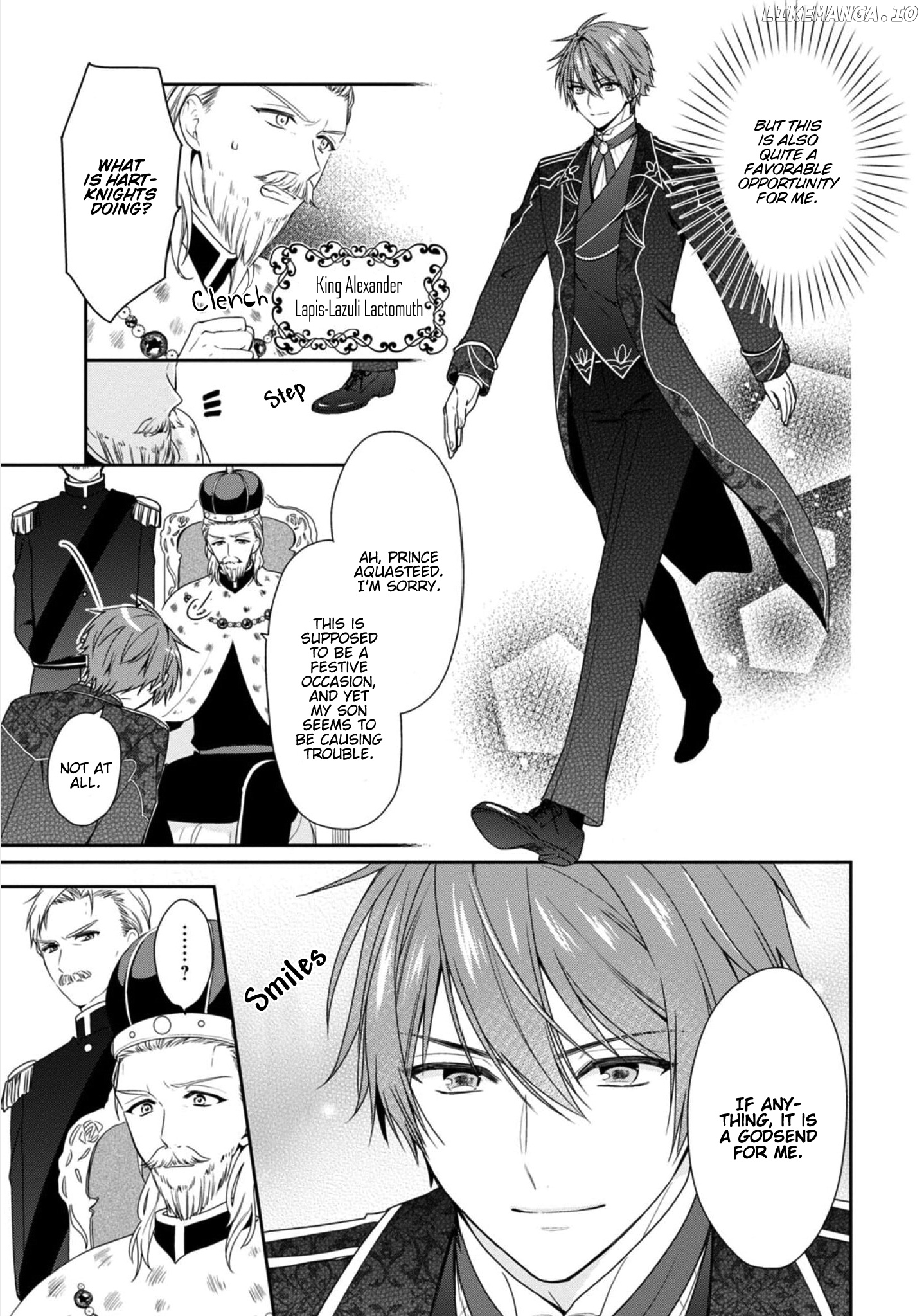 The Villainess Is Adored by the Crown Prince of the Neighboring Kingdom chapter 4.5 - page 3