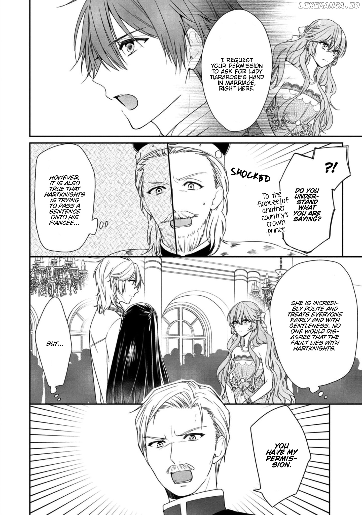 The Villainess Is Adored by the Crown Prince of the Neighboring Kingdom chapter 4.5 - page 4