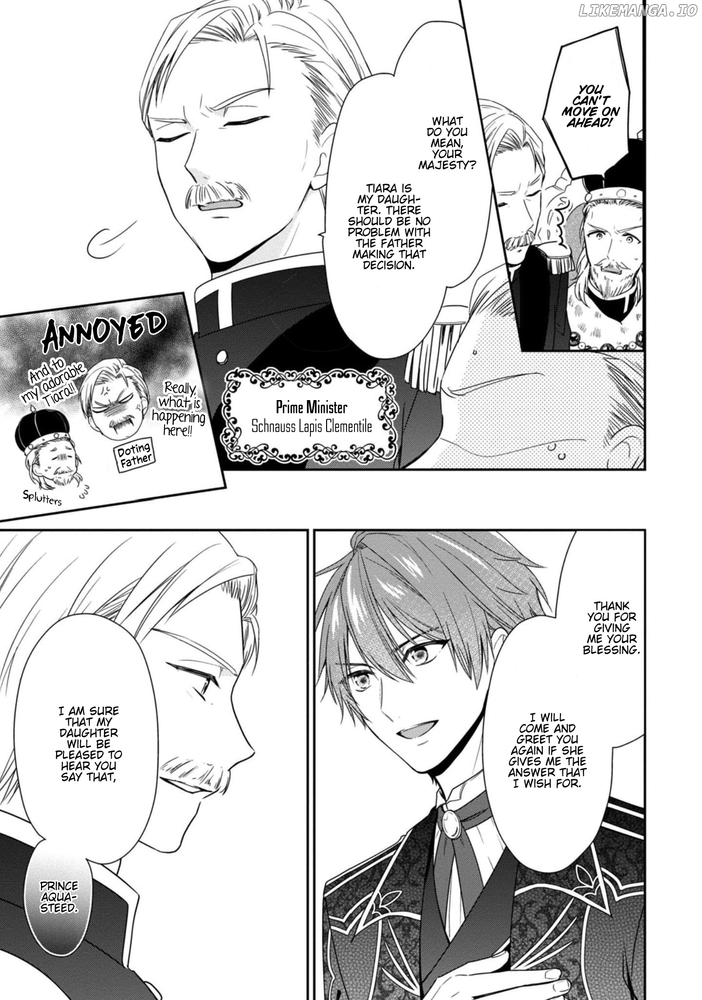 The Villainess Is Adored by the Crown Prince of the Neighboring Kingdom chapter 4.5 - page 5