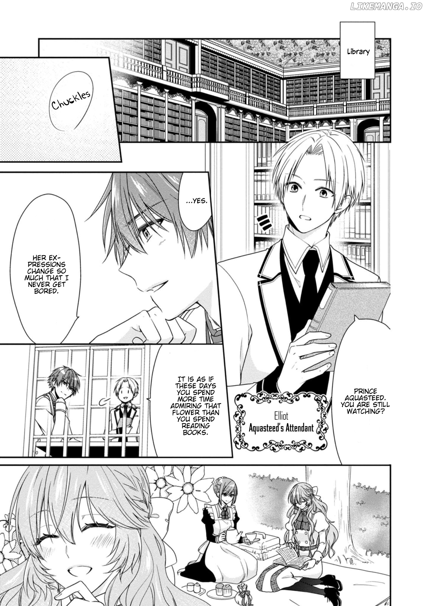 The Villainess Is Adored by the Crown Prince of the Neighboring Kingdom chapter 4.5 - page 7