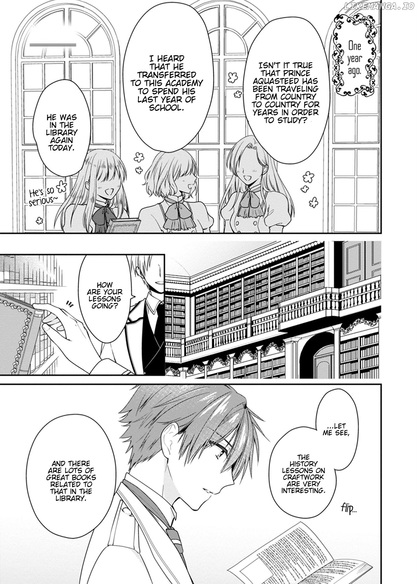 The Villainess Is Adored by the Crown Prince of the Neighboring Kingdom chapter 7 - page 2