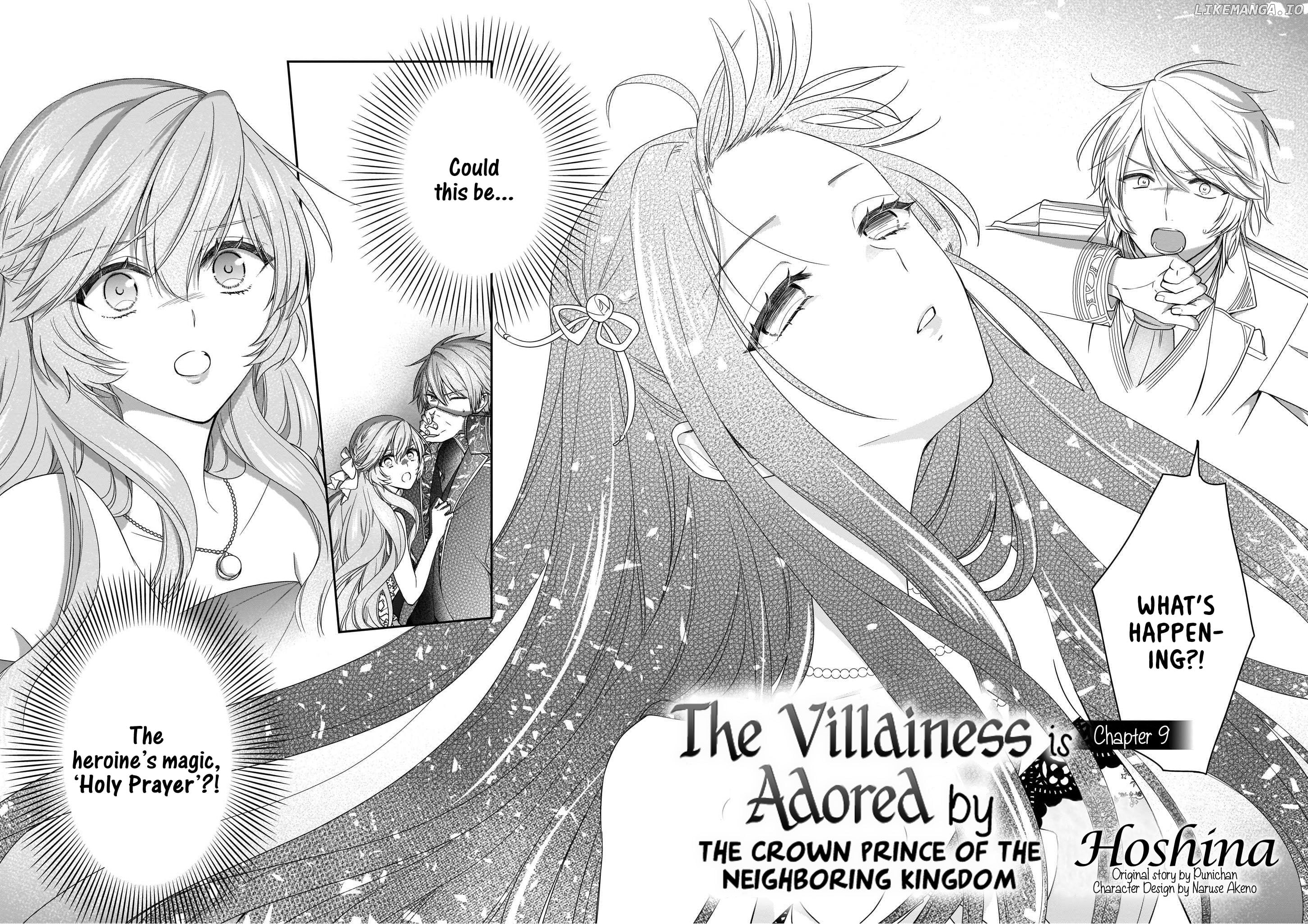 The Villainess Is Adored by the Crown Prince of the Neighboring Kingdom chapter 9 - page 3