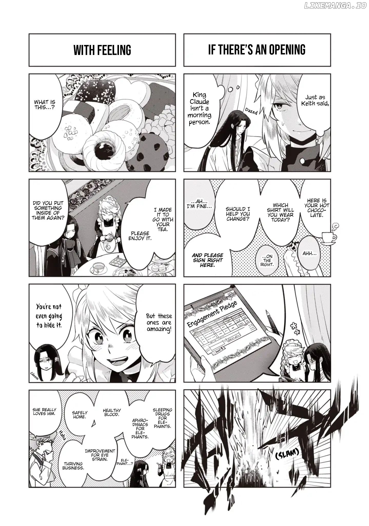 I’m a Villainous Daughter, so I’m going to keep the Last Boss chapter 4.5 - page 3
