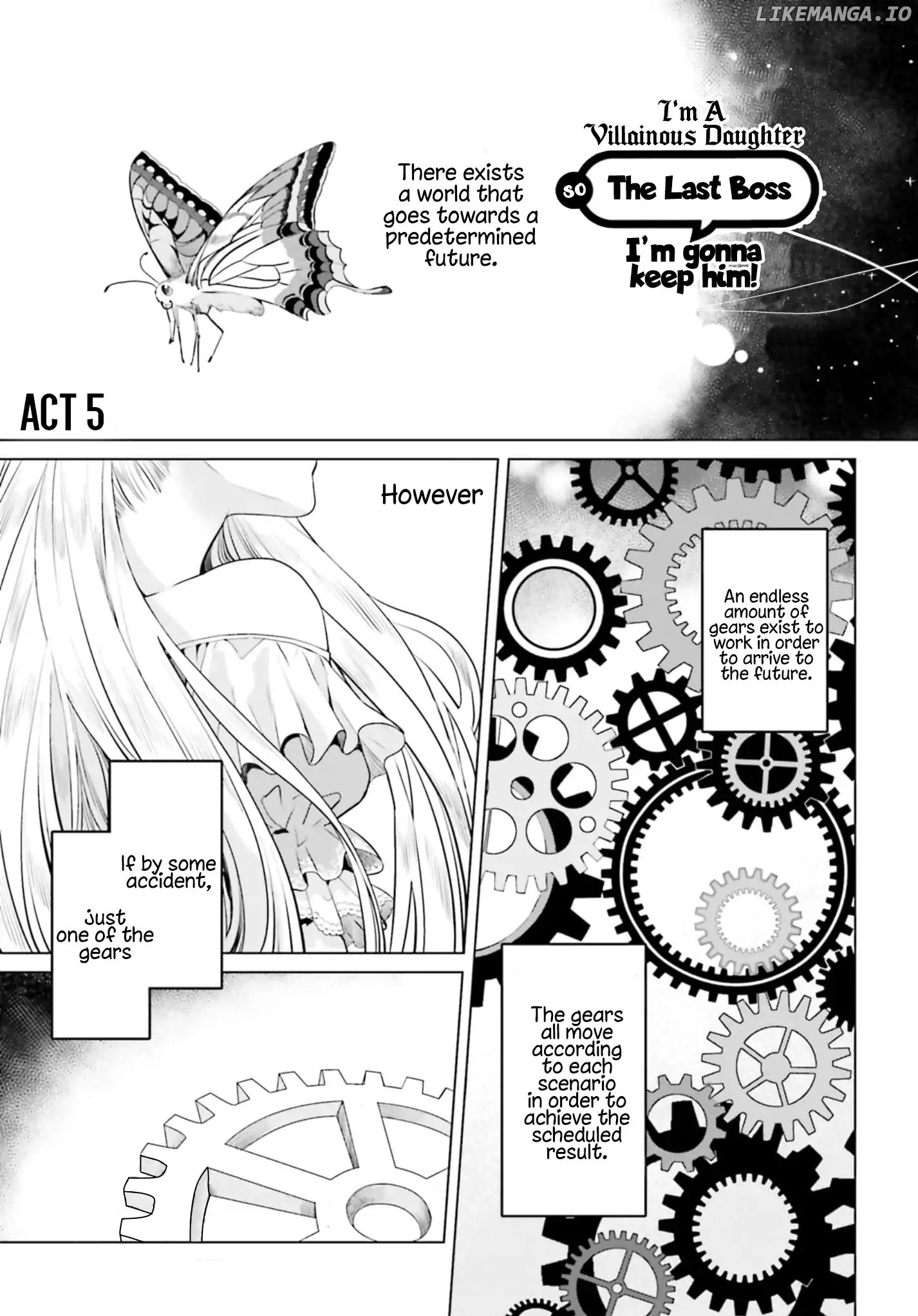 I’m a Villainous Daughter, so I’m going to keep the Last Boss chapter 5 - page 2