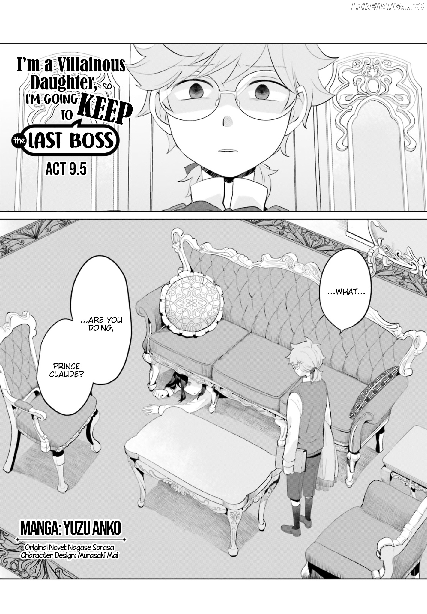 I’m a Villainous Daughter, so I’m going to keep the Last Boss chapter 9.5 - page 2