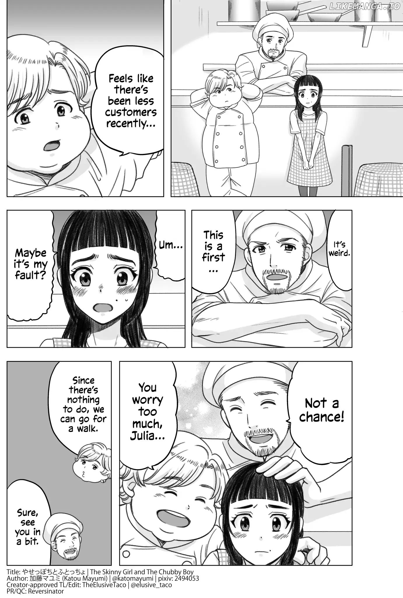 The Skinny Girl and The Chubby Boy chapter 10 - page 1