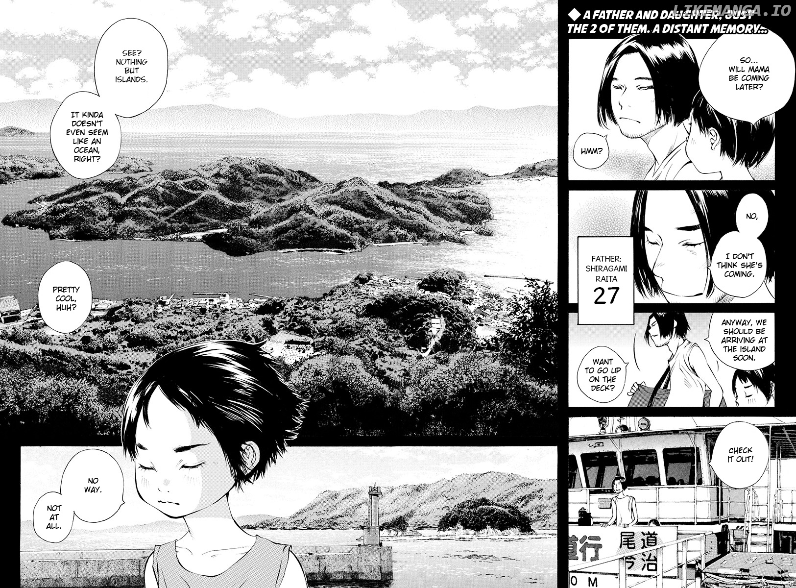 Ao no Shima to Neko Ippiki chapter 8 - page 2