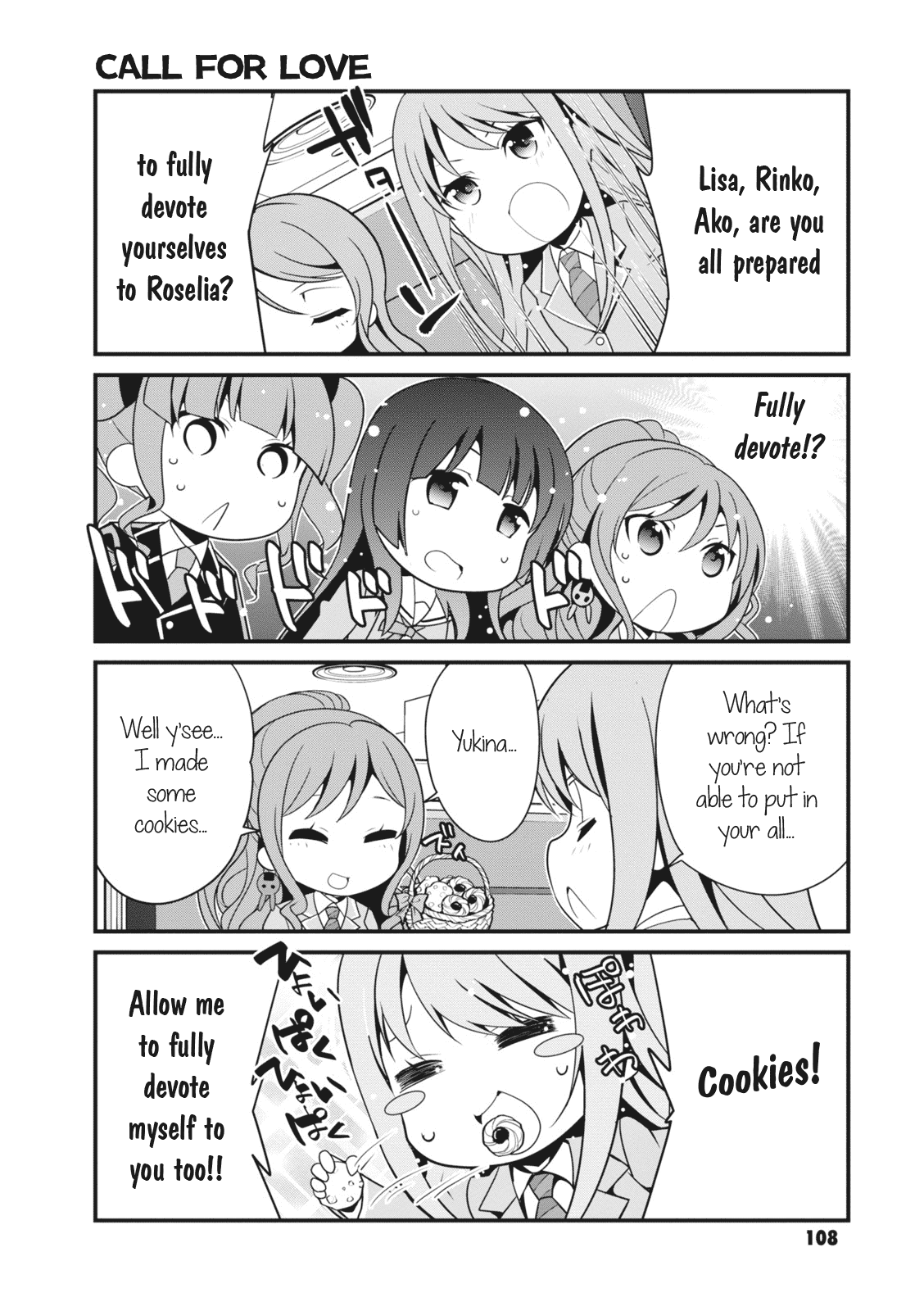 BanG Dream! Girls Band Party!☆PICO Comic Anthology chapter 13 - page 2
