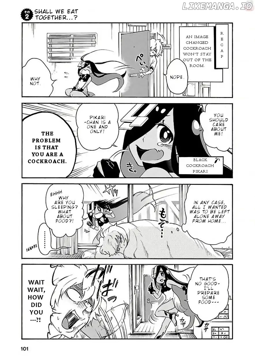 Pikari-chan wa Nakanaka Shinanai! chapter 8 - page 2