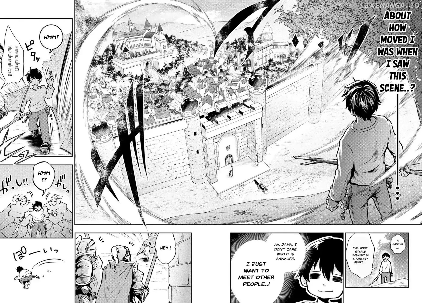 It's Sudden, but I came to Another World! But i hope to live Safely chapter 1 - page 13