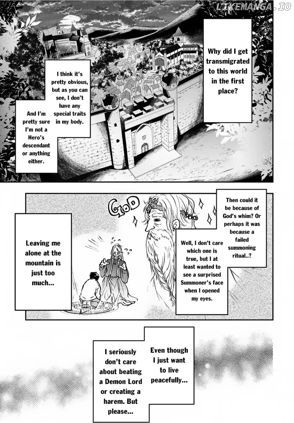 It's Sudden, but I came to Another World! But i hope to live Safely chapter 1 - page 41