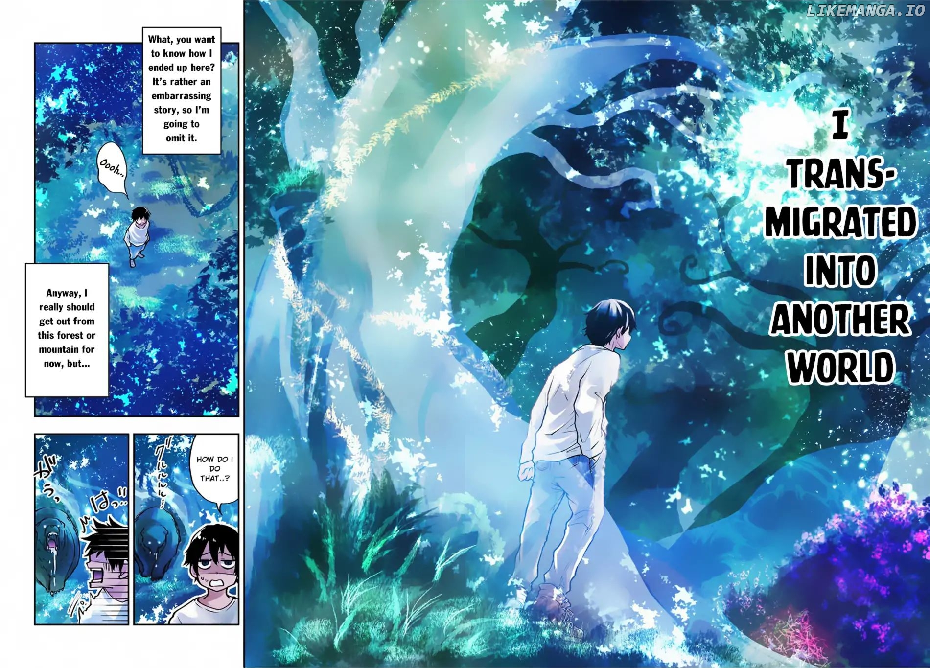 It's Sudden, but I came to Another World! But i hope to live Safely chapter 1 - page 6
