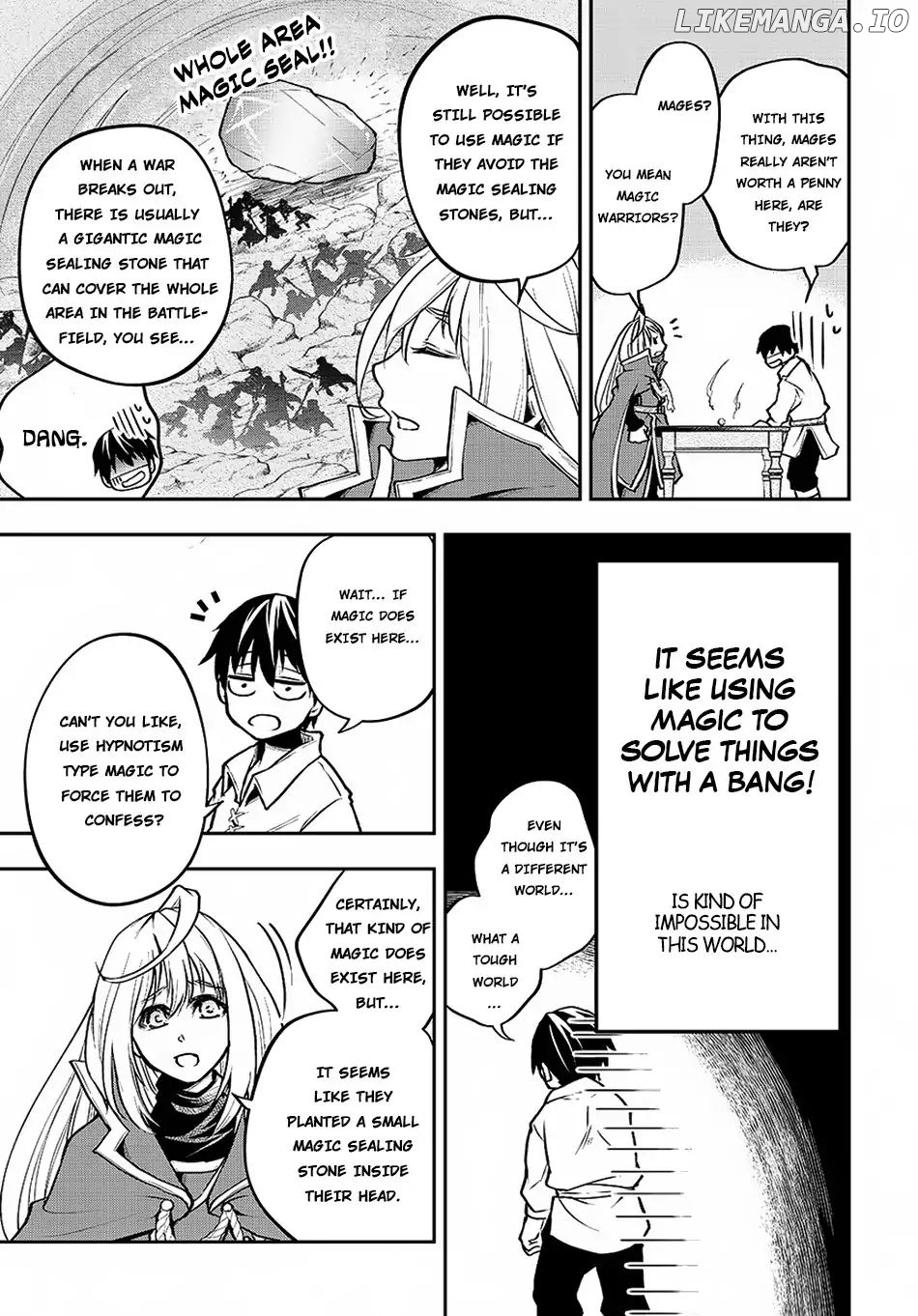 It's Sudden, but I came to Another World! But i hope to live Safely chapter 2.1 - page 10