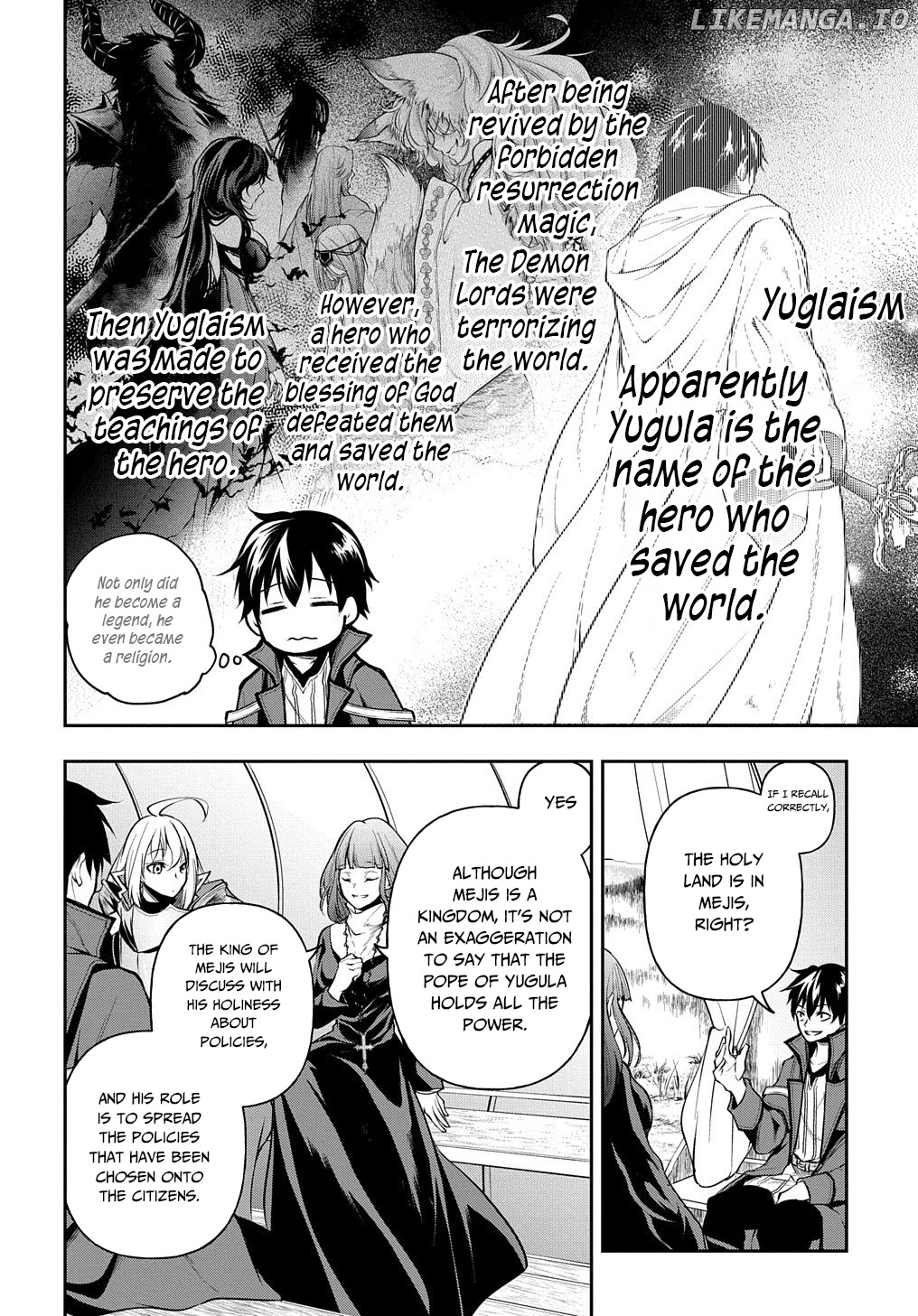 It's Sudden, but I came to Another World! But i hope to live Safely chapter 16 - page 13