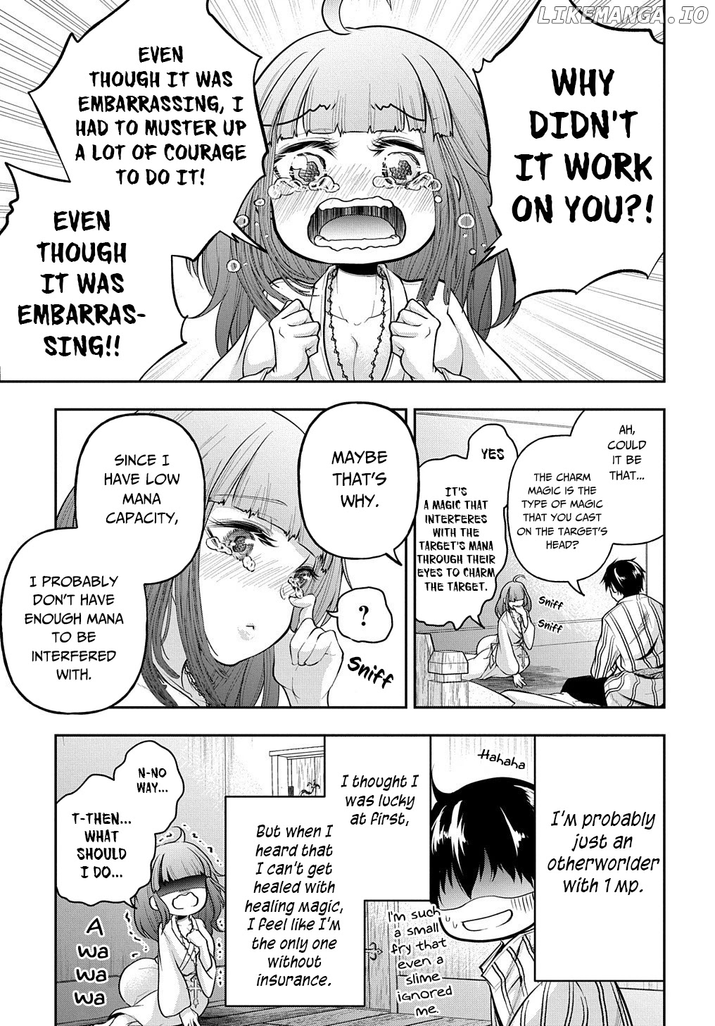 It's Sudden, but I came to Another World! But i hope to live Safely chapter 16 - page 24