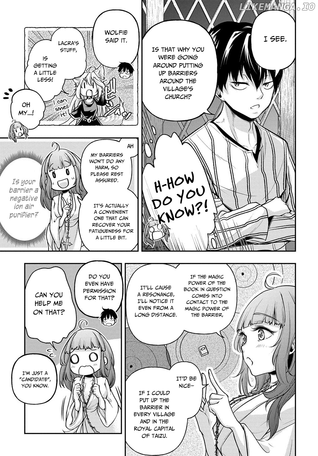 It's Sudden, but I came to Another World! But i hope to live Safely chapter 16 - page 30