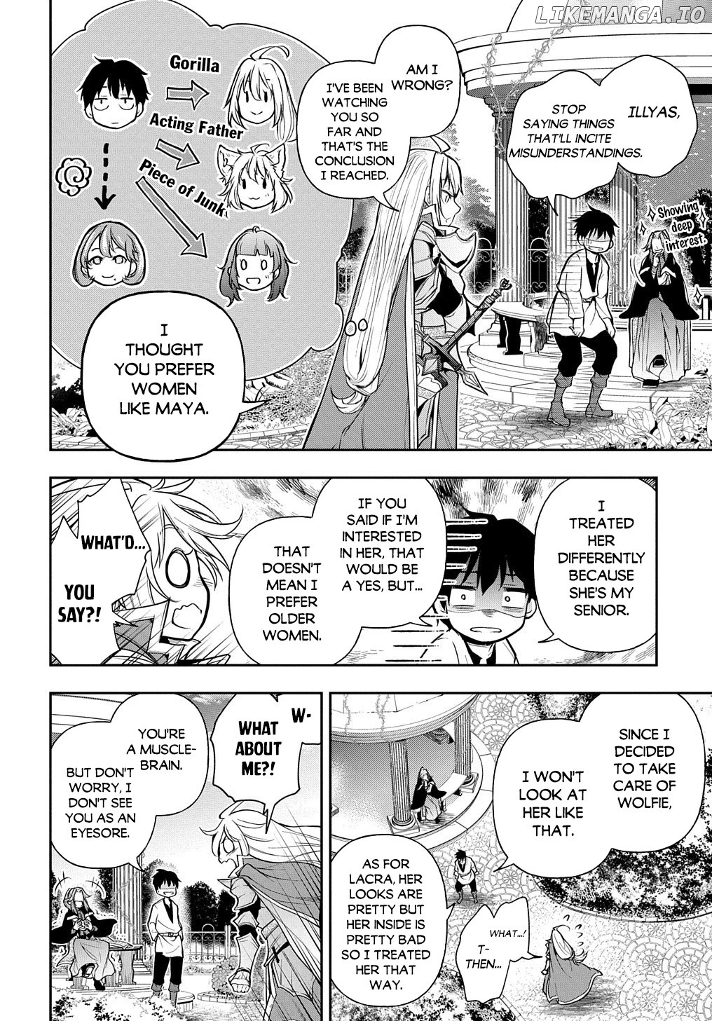 It's Sudden, but I came to Another World! But i hope to live Safely chapter 24 - page 11