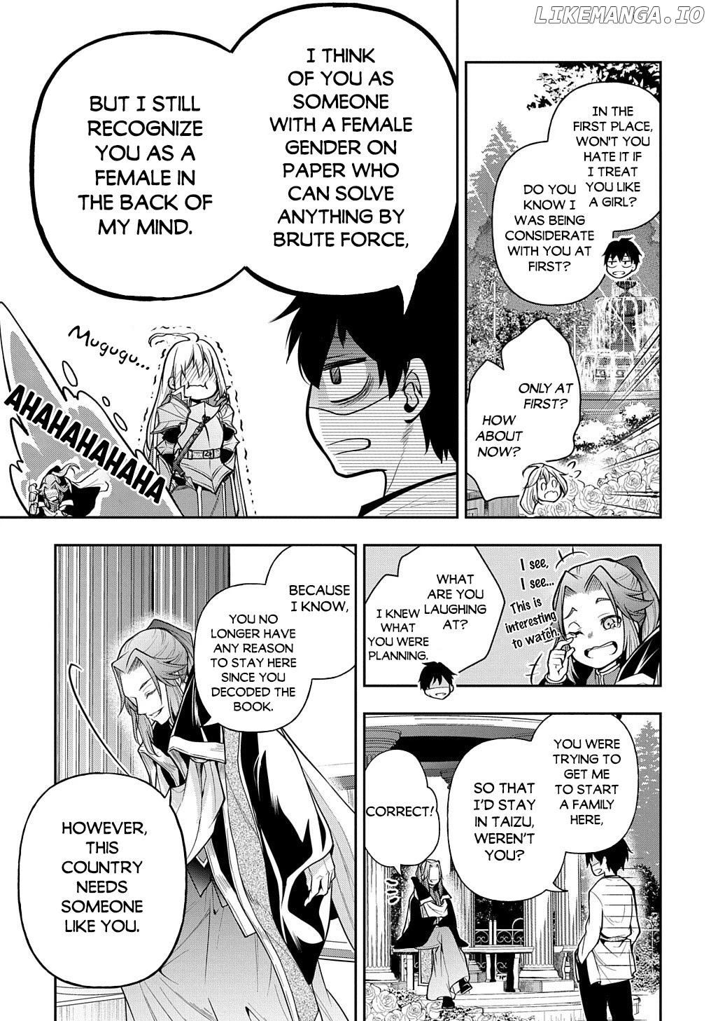 It's Sudden, but I came to Another World! But i hope to live Safely chapter 24 - page 12