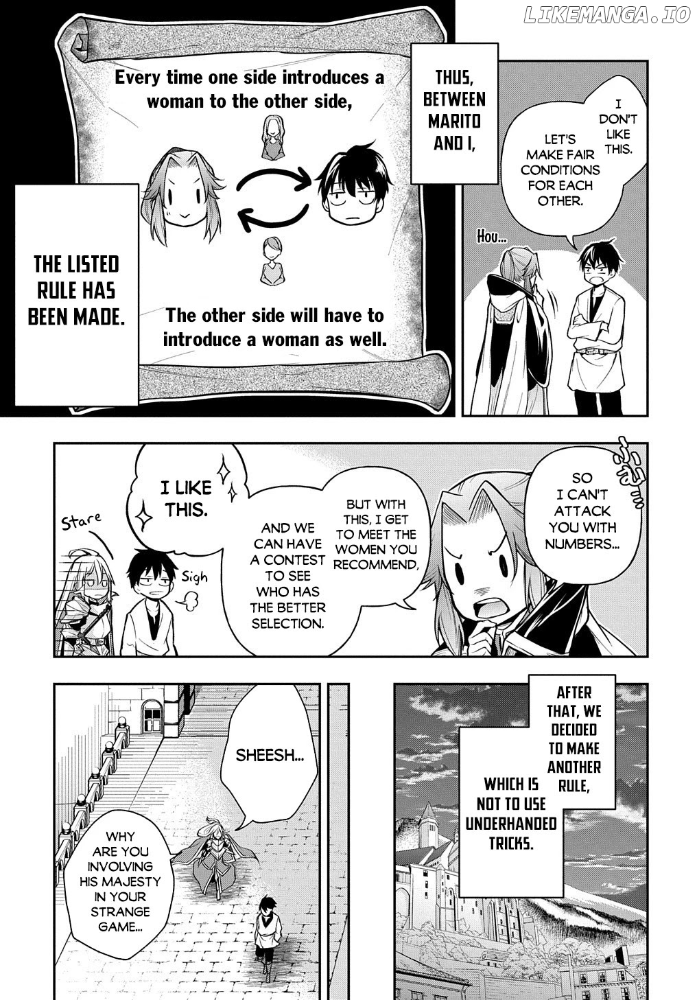 It's Sudden, but I came to Another World! But i hope to live Safely chapter 24 - page 14